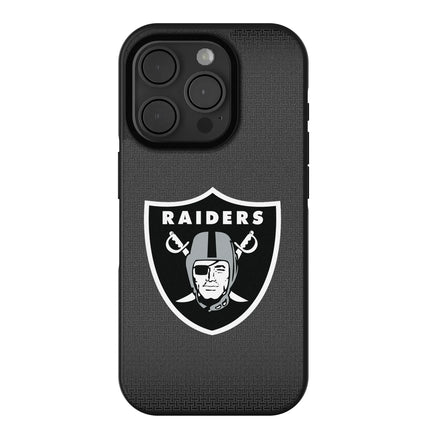 Las Vegas Raiders Linen Bump Phone Case for Apple iPhone