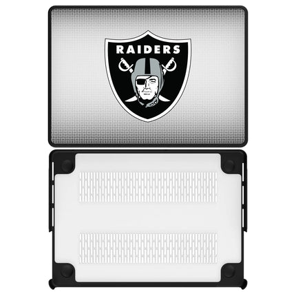 Las Vegas Raiders Linen Laptop Case for Apple MacBook