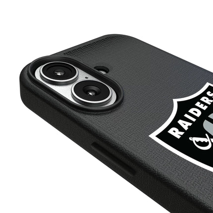Las Vegas Raiders Linen MagSafe Compatible Phone Case for Apple iPhone