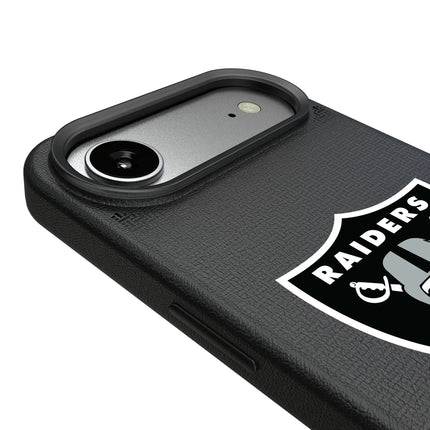 Las Vegas Raiders Linen MagSafe Compatible Phone Case for Apple iPhone