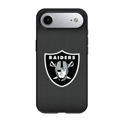 Las Vegas Raiders Linen MagSafe Compatible Phone Case for Apple iPhone