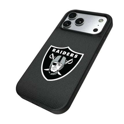 Las Vegas Raiders Linen MagSafe Compatible Phone Case for Apple iPhone