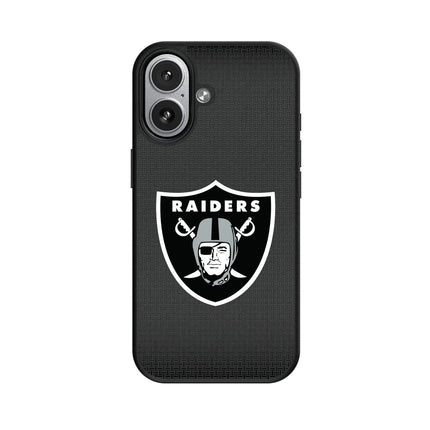 Las Vegas Raiders Linen MagSafe Compatible Phone Case for Apple iPhone