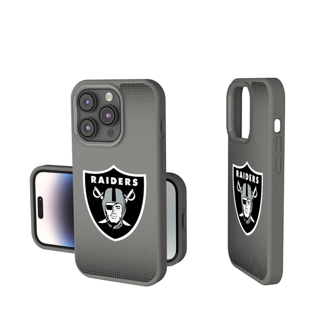 Las Vegas Raiders Linen Soft Touch Phone Case for Apple iPhone