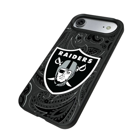 Las Vegas Raiders Paisley MagSafe Compatible Phone Case for Apple iPhone