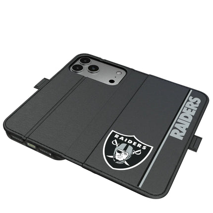 Las Vegas Raiders Sidebar Folio 2.0 Case for Apple iPhone