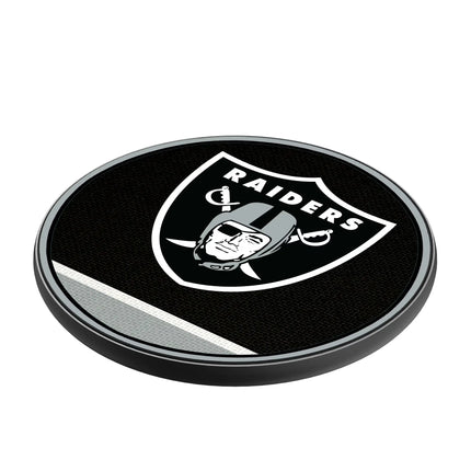 Las Vegas Raiders Stripe 15-Watt Wireless Charger