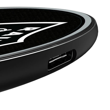 Las Vegas Raiders Stripe 15-Watt Wireless Charger