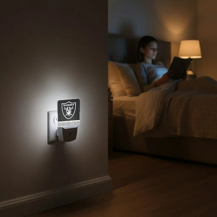 Las Vegas Raiders Stripe Night Light 2-Pack