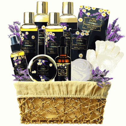 Lavender Chamomile Natural Spa Bath Set