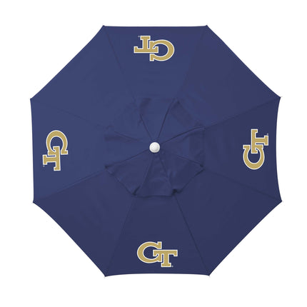 Georgia Tech Yellow Jackets - 5.5 Ft. Portable Beach Umbrella