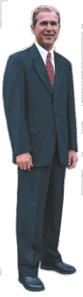 Life Size George W. Bush Standee