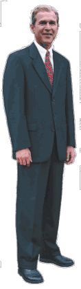 Life Size George W. Bush Standee
