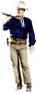 Life Size John Wayne Standee - Rifle Shoulder