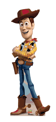 Life Size Woody Standee