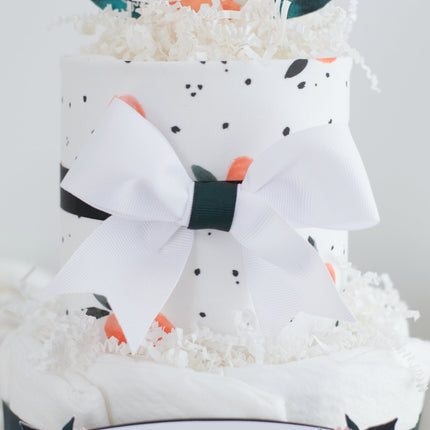 Little Clementine Diaper Cake