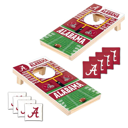 Alabama Crimson Tide - NCAA Tabletop Cornhole