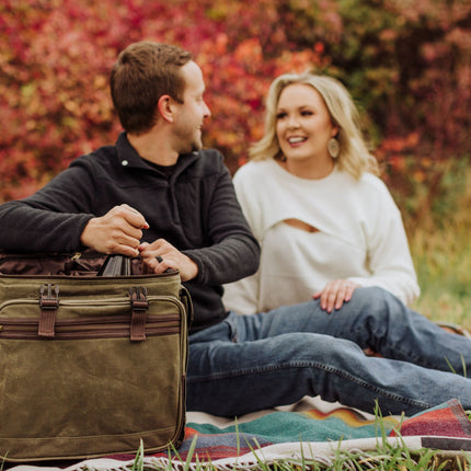 Somm 12 Bottle Insulated Wine Bag with Rolling Cart