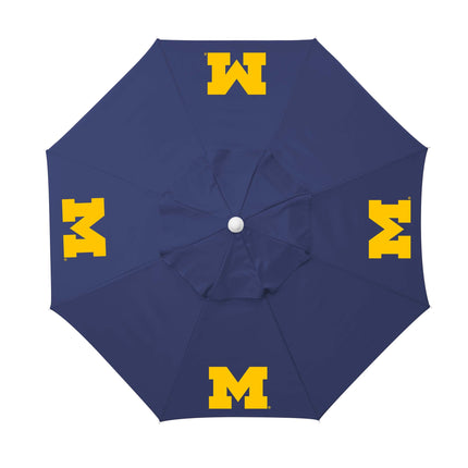 Michigan Wolverines - 5.5 Ft. Portable Beach Umbrella