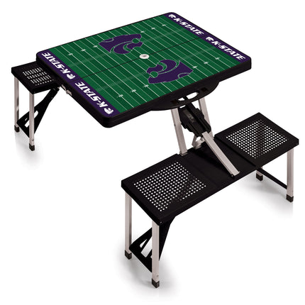 Kansas State Wildcats Football Field Picnic Table Folding Table Seats