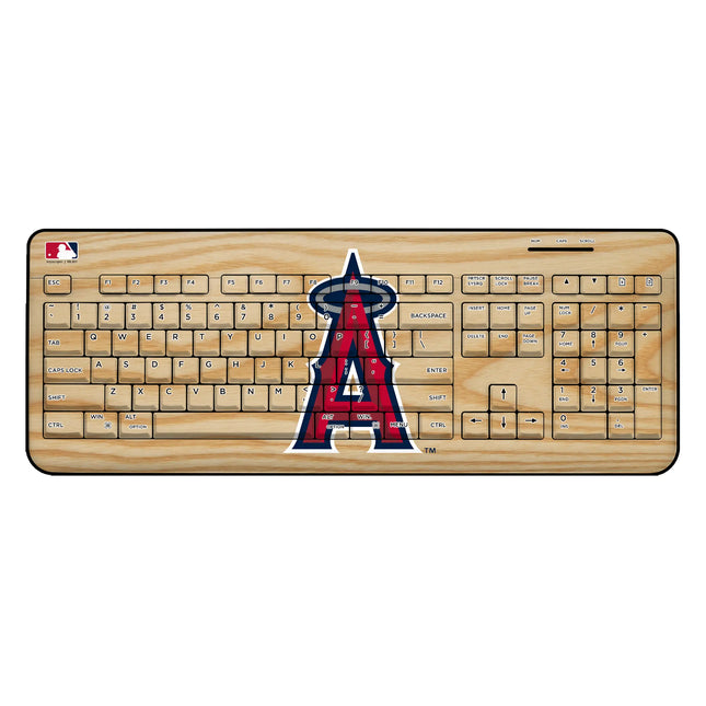 Los Angeles Angels Baseball Bat Wireless USB Keyboard