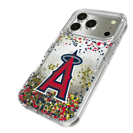 Los Angeles Angels Confetti Glitter Phone Case for Apple iPhone