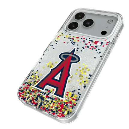 Los Angeles Angels Confetti Glitter Phone Case for Apple iPhone