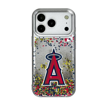Los Angeles Angels Confetti Glitter Phone Case for Apple iPhone