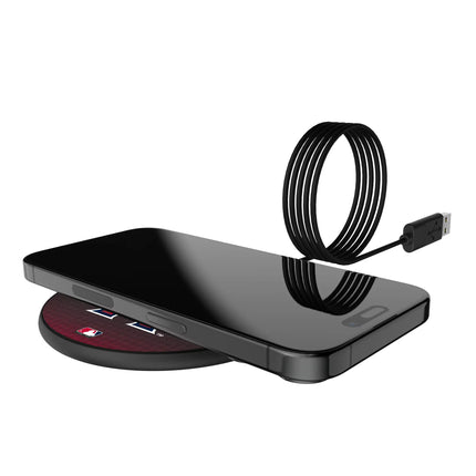 Los Angeles Angels Linen 15-Watt Wireless Charger