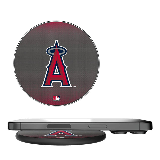 Los Angeles Angels Linen 15-Watt Wireless Charger