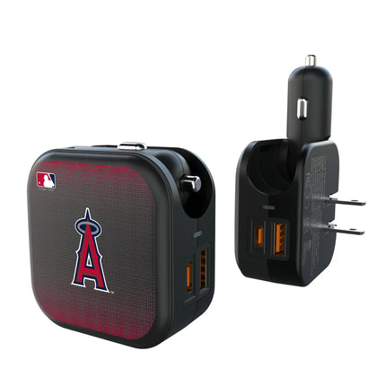 Los Angeles Angels Linen 2 in 1 USB A/C Charger