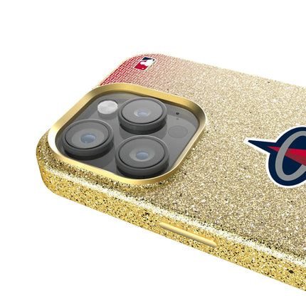 Los Angeles Angels Linen Bling Phone Case for Apple iPhone