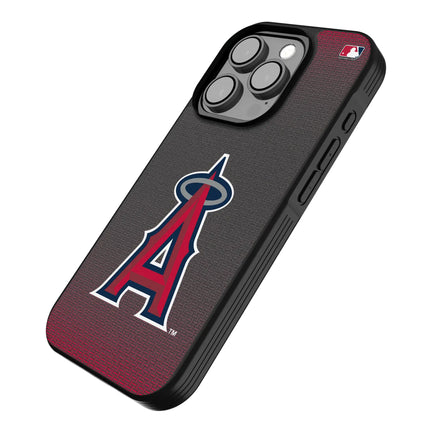 Los Angeles Angels Linen Bump Phone Case for Apple iPhone