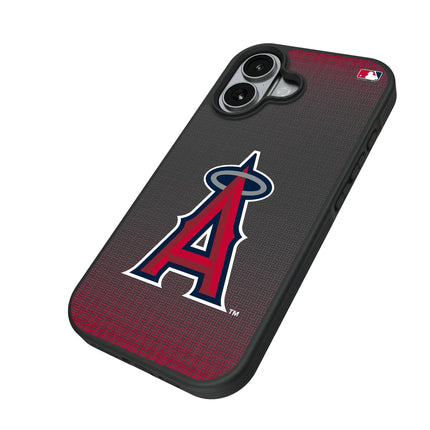 Los Angeles Angels Linen Bump Phone Case for Apple iPhone