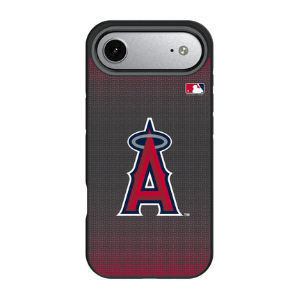 Los Angeles Angels Linen Bump Phone Case for Apple iPhone