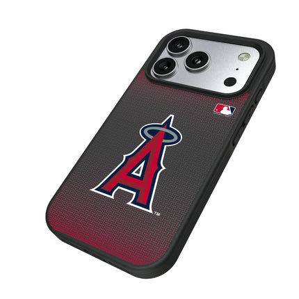 Los Angeles Angels Linen Bump Phone Case for Apple iPhone