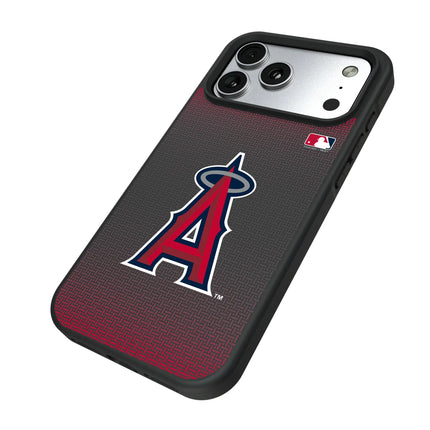 Los Angeles Angels Linen Bump Phone Case for Apple iPhone