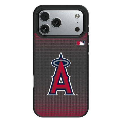 Los Angeles Angels Linen Bump Phone Case for Apple iPhone