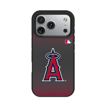Los Angeles Angels Linen Bump Phone Case for Apple iPhone
