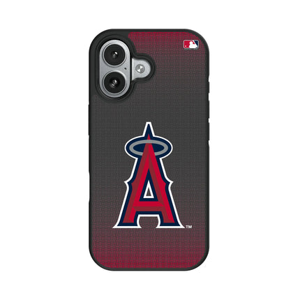 Los Angeles Angels Linen Bump Phone Case for Apple iPhone