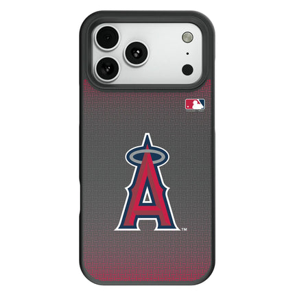Los Angeles Angels Linen Bump Phone Case for Apple iPhone