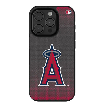 Los Angeles Angels Linen Bump Phone Case for Apple iPhone