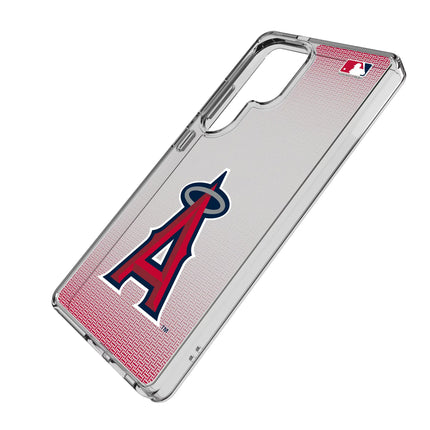 Los Angeles Angels Linen Clear Phone Case for Samsung Galaxy