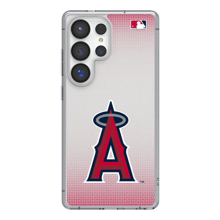 Los Angeles Angels Linen Clear Phone Case for Samsung Galaxy