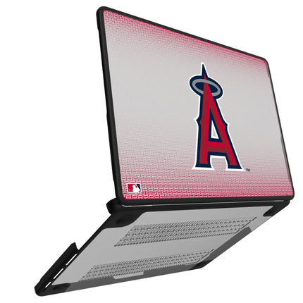 Los Angeles Angels Linen Laptop Case for Apple MacBook