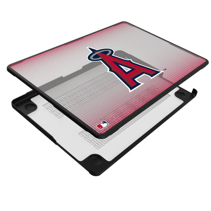 Los Angeles Angels Linen Laptop Case for Apple MacBook