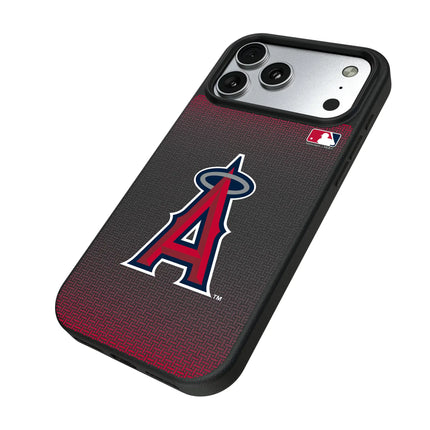 Los Angeles Angels Linen MagSafe Compatible Phone Case for Apple iPhone
