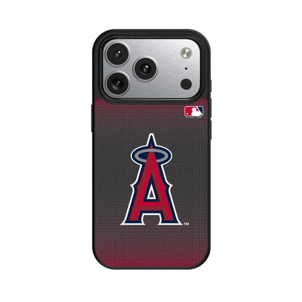 Los Angeles Angels Linen MagSafe Compatible Phone Case for Apple iPhone