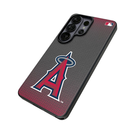 Los Angeles Angels Linen MagSafe Compatible Phone Case for Samsung Galaxy