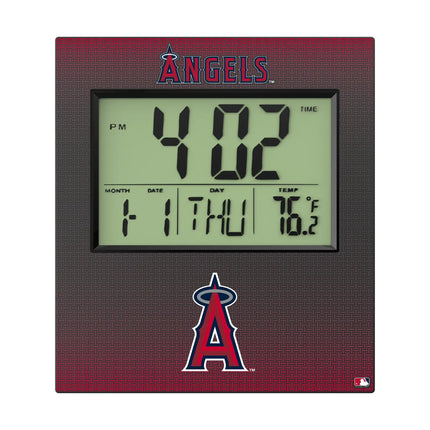 Los Angeles Angels Linen Wall Clock
